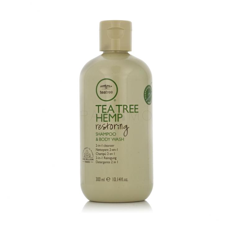 Paul Mitchell TEA TREE Hemp Restoring Shampoo &amp; Body Wash Šampon 300 ml