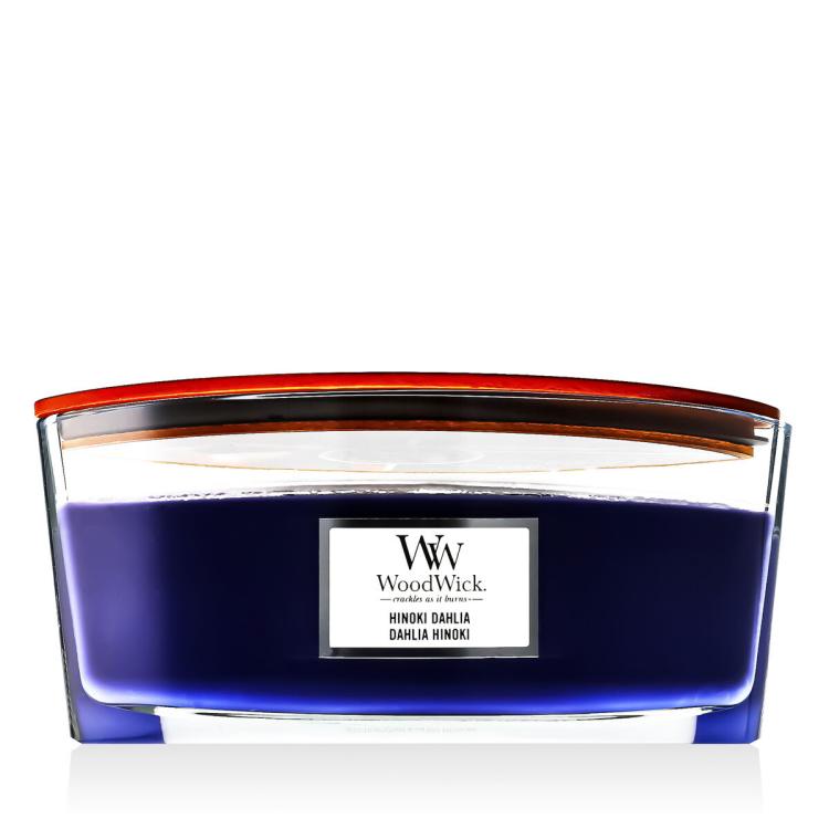 WoodWick Hinoki Dahlia Dišeča svečka 453,6 g