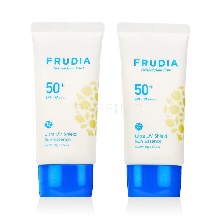 Frudia Ultra UV Shield Sun Essence SPF50+ Zaščita pred soncem za obraz 2x50 g