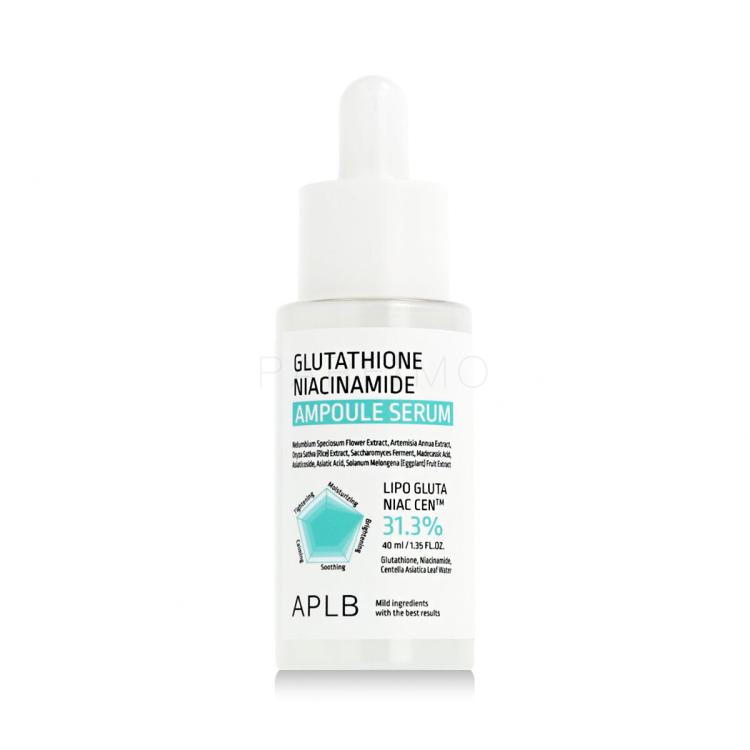 APLB Glutathione Niacinamide Ampoule Serum Serum za obraz 40 ml