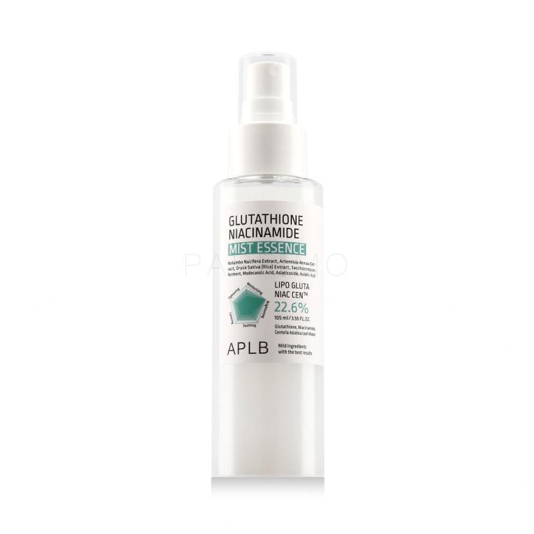 APLB Glutathione Niacinamide Mist Essence Losjon in sprej za obraz 105 ml