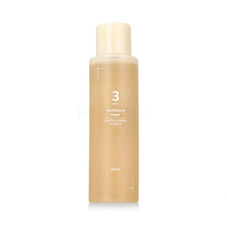 Numbuzin 3 Super Glowing Essence Toner Losjon in sprej za obraz 200 ml