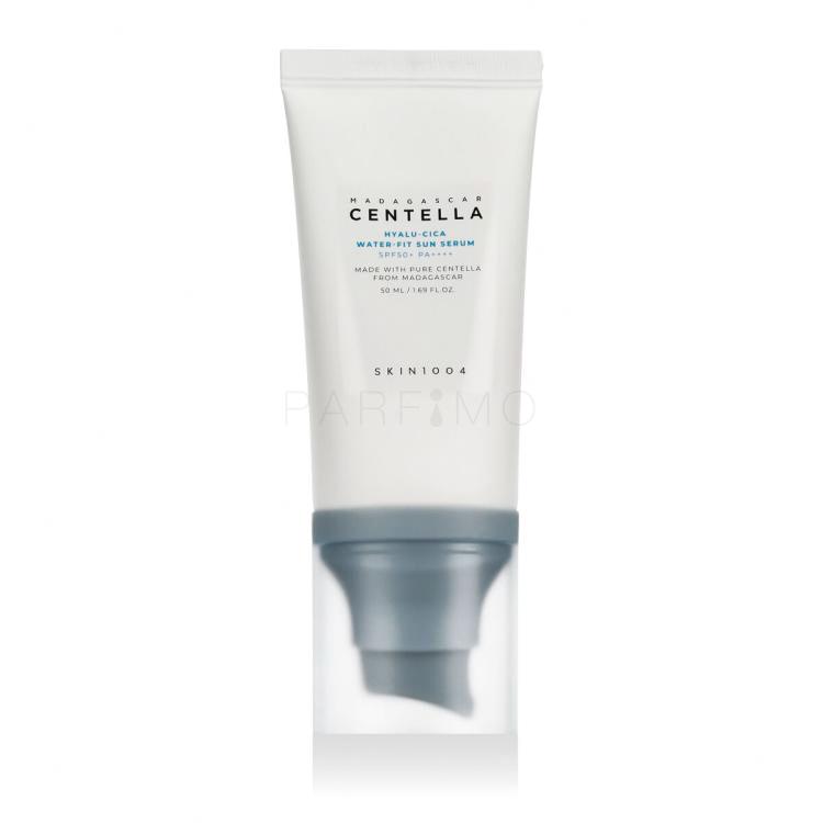 SKIN1004 Hyalu-Cica Water-Fit Sun Serum SPF50+ Zaščita pred soncem za obraz za ženske 50 ml