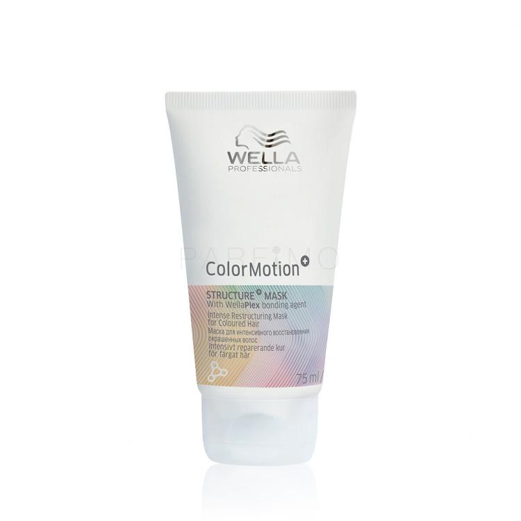 Wella Professionals ColorMotion+ Structure Mask Maska za lase za ženske 75 ml