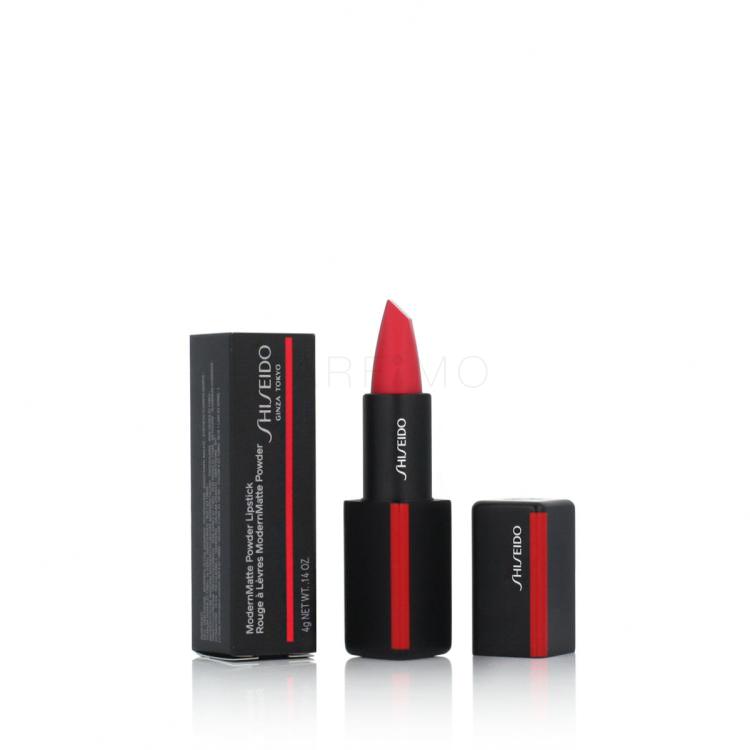 Shiseido ModernMatte Powder Lipstick Šminka za ženske 4 g Odtenek 513 Shock Wave
