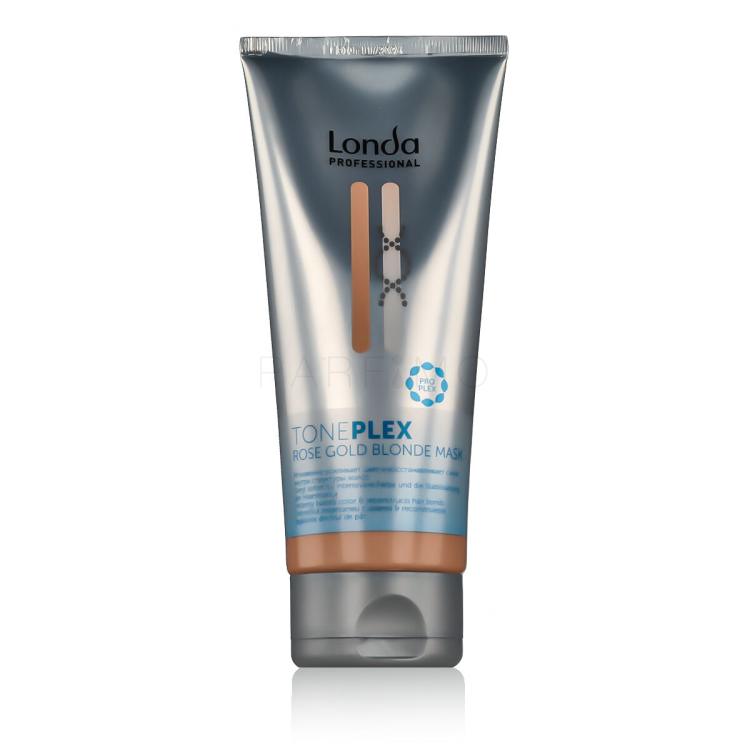 Londa Professional Tone Plex Rose Gold Blonde Mask Maska za lase za ženske 200 ml