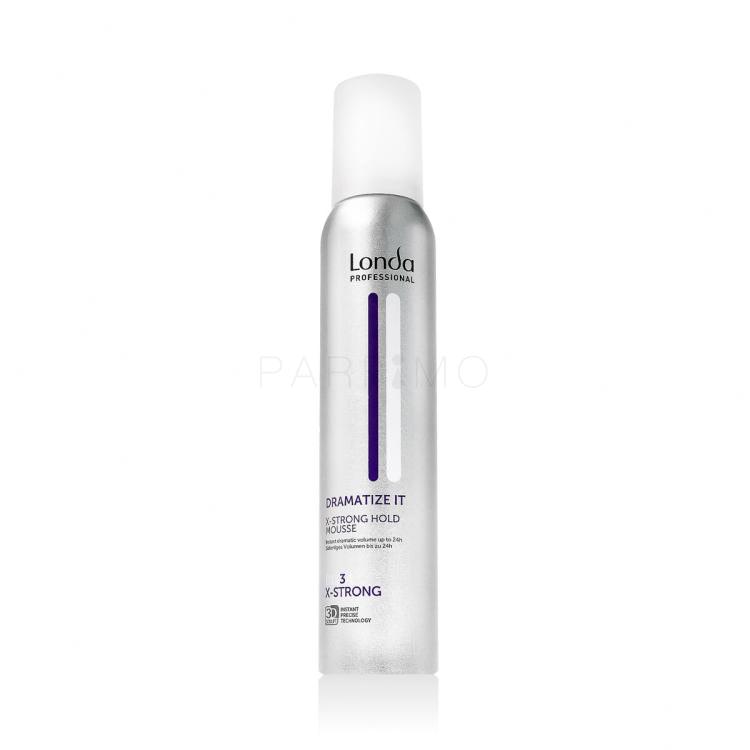 Londa Professional Dramatize It X-Strong Hold Mousse Oblikovanje pričeske za ženske 200 ml