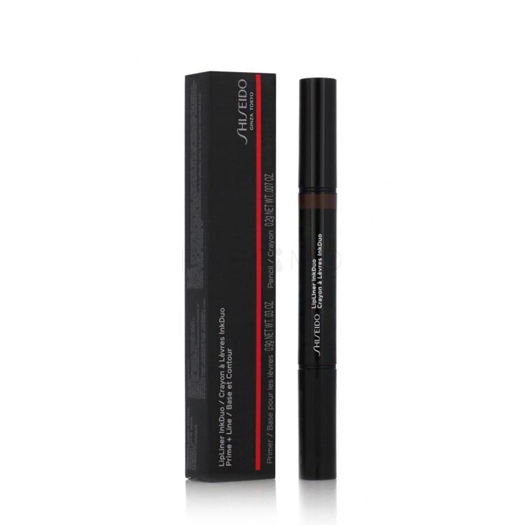 Shiseido LipLiner InkDuo Črtalo za ustnice 1 kos Odtenek 12 Espresso