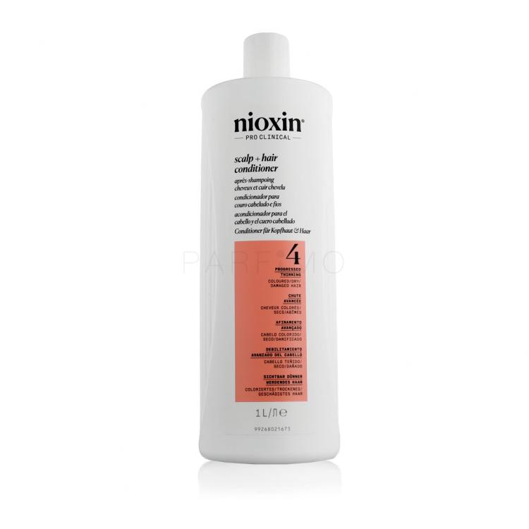 Nioxin System 4 Scalp + Hair Conditioner Balzam za lase za ženske 1000 ml