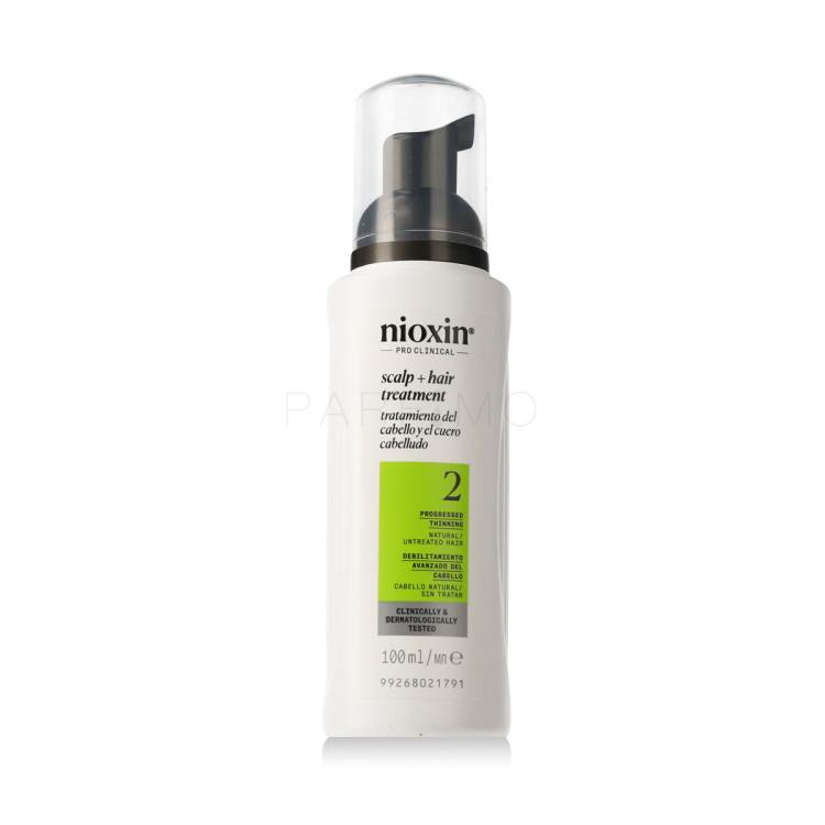 Nioxin System 2 Scalp Care + Hair Thickening Treatment Nega brez izpiranja za ženske 100 ml