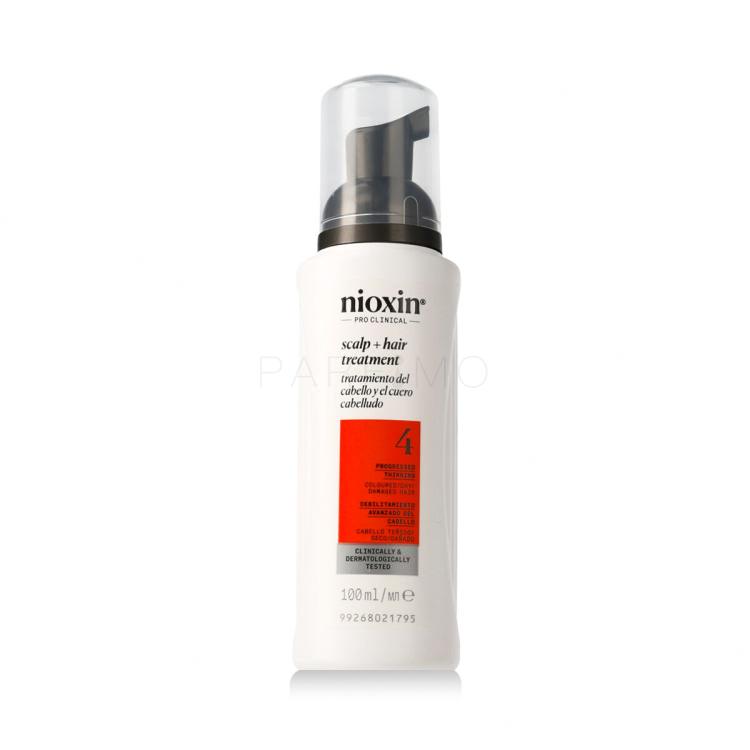 Nioxin System 4 Scalp Care + Hair Thickening Treatment Nega brez izpiranja za ženske 100 ml