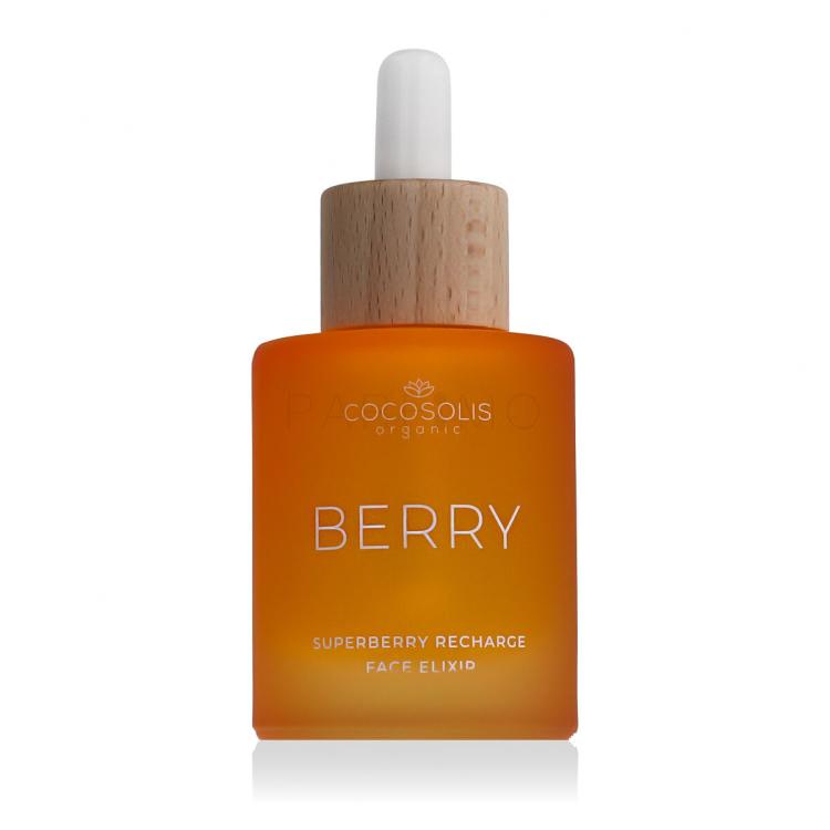 COCOSOLIS BERRY Superberry Recharge Face Elixir Serum za obraz za ženske 50 ml