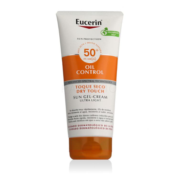 Eucerin Sun Oil Control Dry Touch Gel-Cream SPF50+ Zaščita pred soncem za telo 200 ml