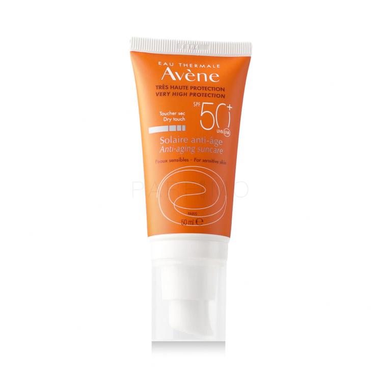 Avene Anti-Age Suncare SPF50+ Zaščita pred soncem za obraz za ženske 50 ml