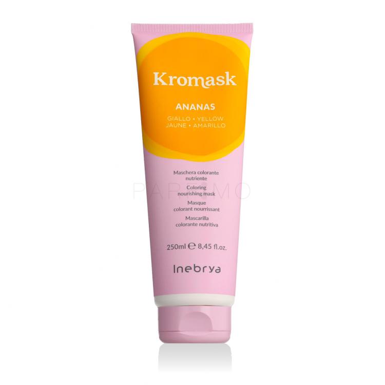 Inebrya Kromask Coloring Nourishing Mask Barva za lase 250 ml Odtenek Ananas