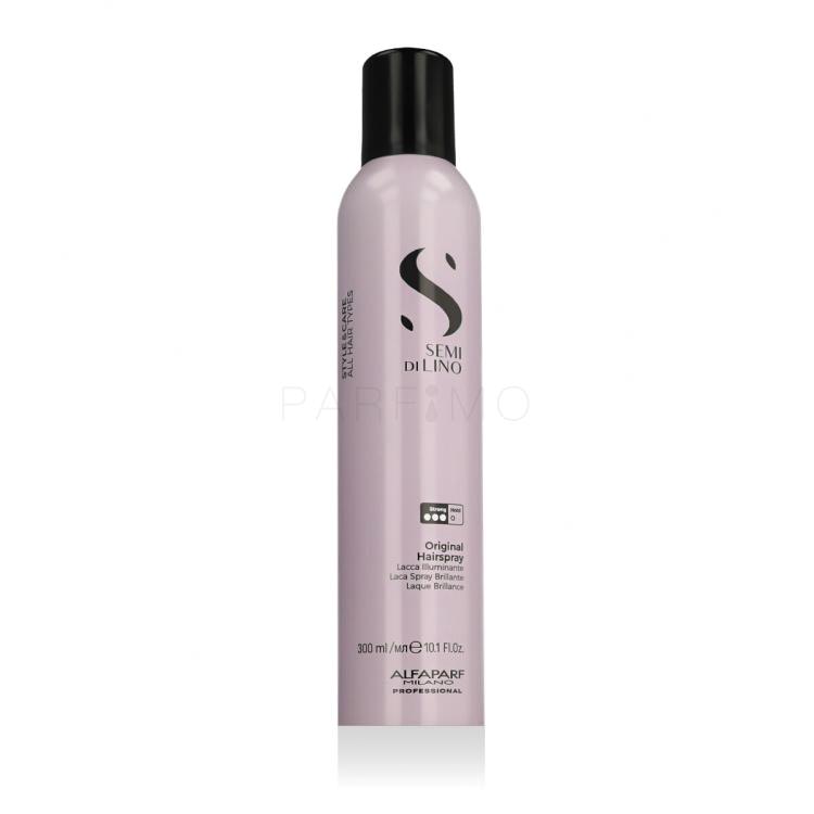 ALFAPARF MILANO Semi Di Lino Style &amp; Care Original Hairspray Lak za lase za ženske 300 ml