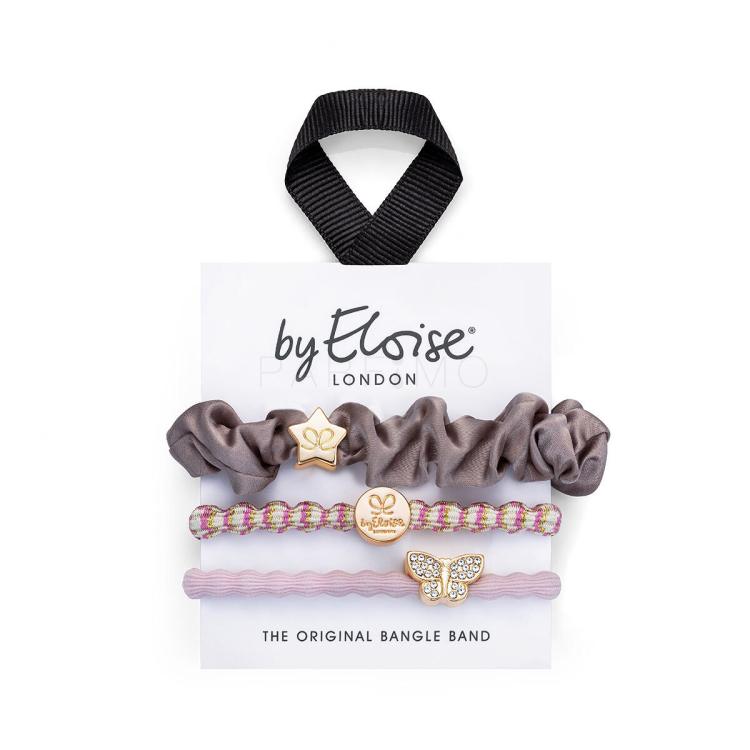 By Eloise London Set Butterfly Garden Elastika za lase za ženske 1 kos