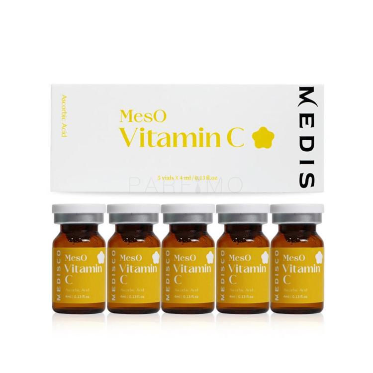 Medisco MesO Vitamin C Serum For Micro-Needling Mesotherapy System Serum za obraz 5x4 ml