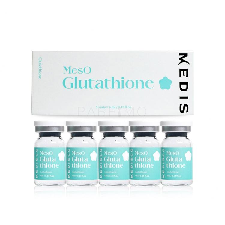 Medisco MesO Glutathione For Micro-Needling Mesotherapy System Serum za obraz 5x4 ml