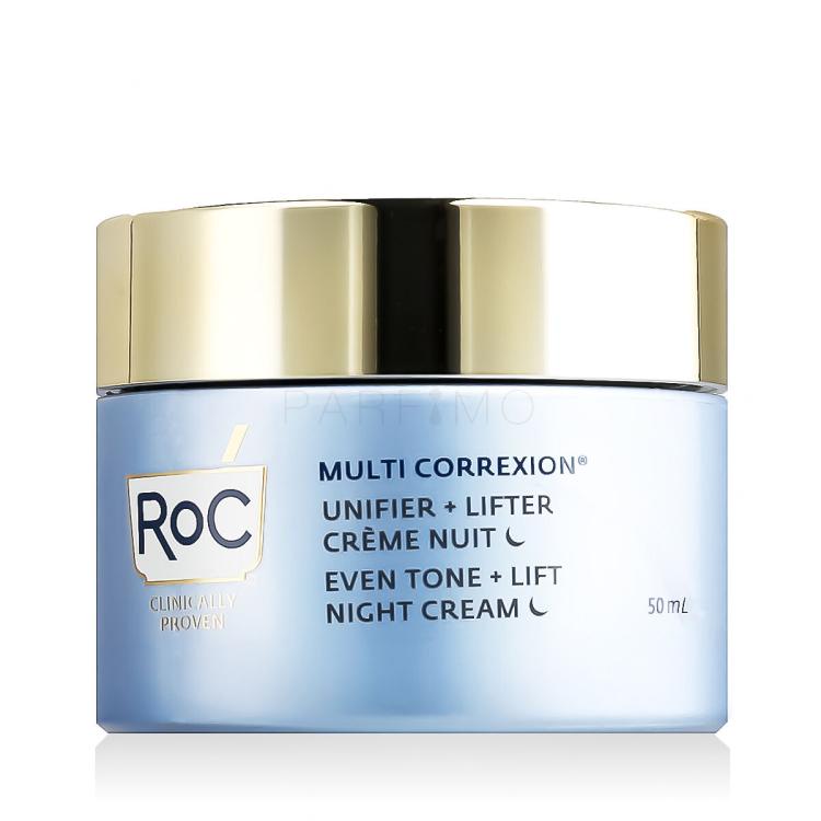 RoC Multi Correxion Even Tone + Lift Night Cream Nočna krema za obraz za ženske 50 ml