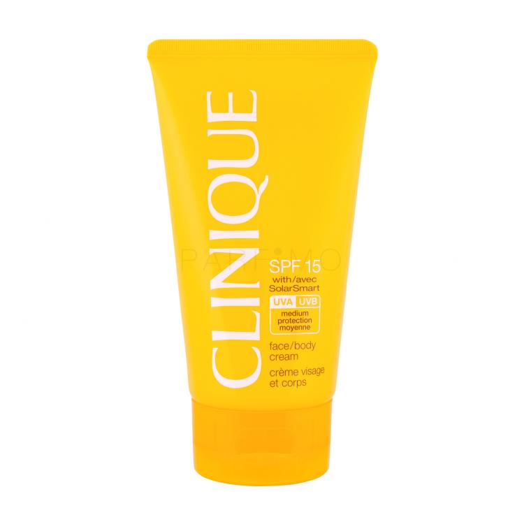 Clinique Sun Care Face Body Cream SPF15 Zaščita pred soncem za telo za ženske 150 ml