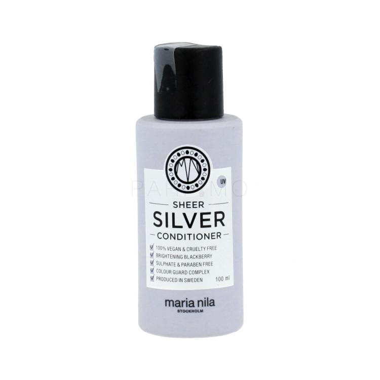 Maria Nila Sheer Silver Conditioner Balzam za lase za ženske 100 ml