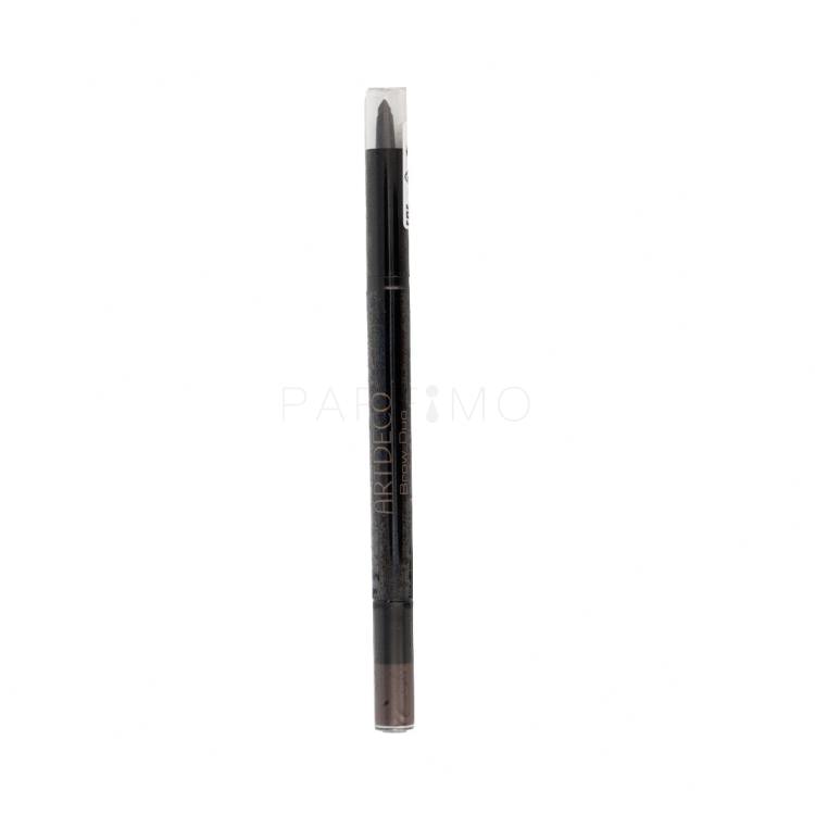 Artdeco Brow Duo Powder &amp; Liner Svinčnik za obrvi za ženske 0,8 g Odtenek 16 Deep Forest