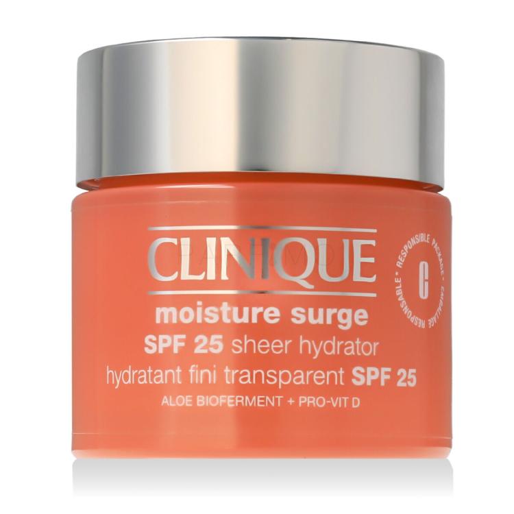 Clinique Moisture Surge Sheer Hydrator SPF25 Dnevna krema za obraz za ženske 75 ml