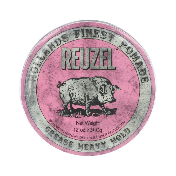 Reuzel Hollands Finest Pomade Grease Heavy Hold Vosek za lase za moške 340 g