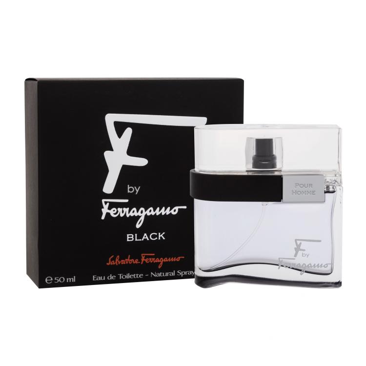 Ferragamo F by Ferragamo Black Toaletna voda za moške 50 ml
