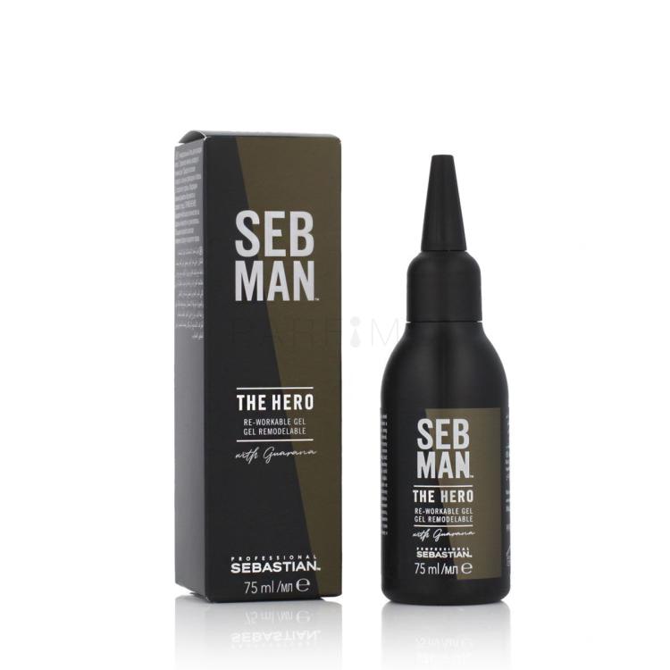 Sebastian Professional Seb Man The Hero Re-Workable Gel Gel za lase za moške 75 ml