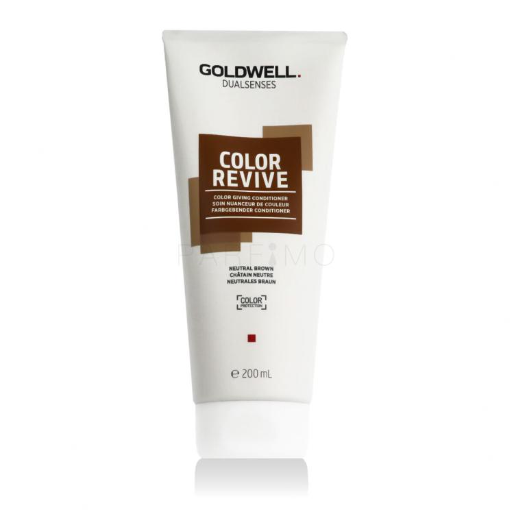 Goldwell Dualsenses Color Revive Color Giving Conditioner Neutral Brown Balzam za lase za ženske 200 ml