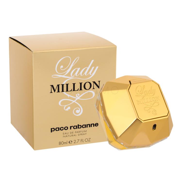 Paco Rabanne Lady Million Parfumska voda za ženske 80 ml poškodovana škatla