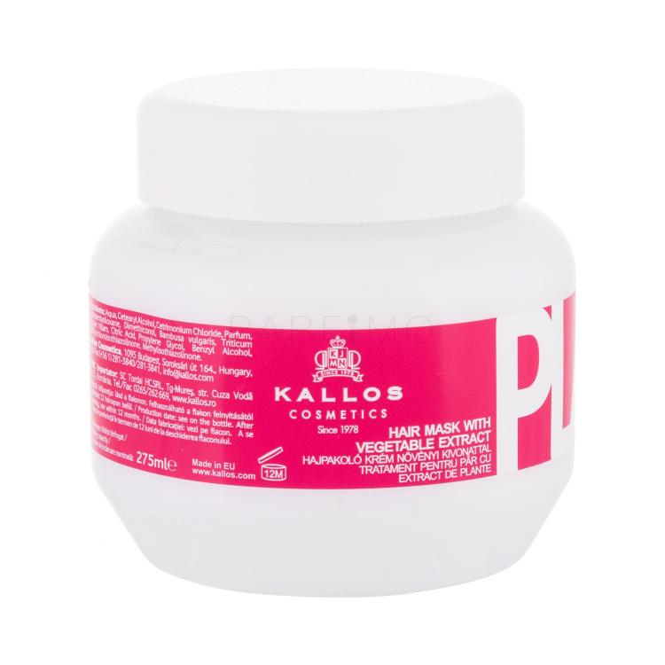 Kallos Cosmetics Placenta Maska za lase za ženske 275 ml