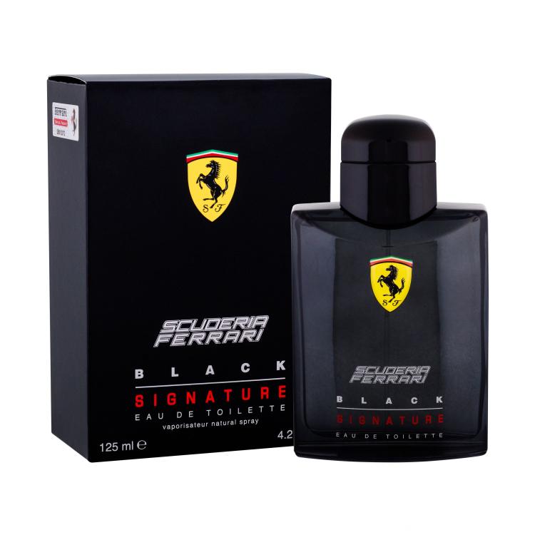 Ferrari Scuderia Ferrari Black Signature Toaletna voda za moške 125 ml