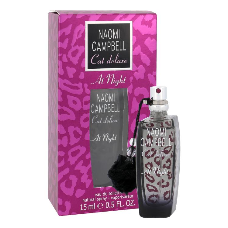 Naomi Campbell Cat Deluxe At Night Toaletna voda za ženske 15 ml