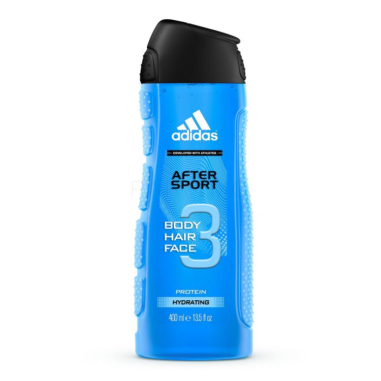 Adidas 3in1 After Sport Gel za prhanje za moške 400 ml