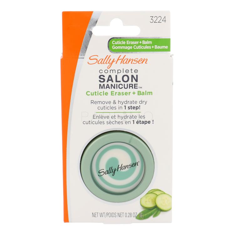 Sally Hansen Complete Salon Manicure Cuticle Eraser + Balm Nega nohtov za ženske 8 g