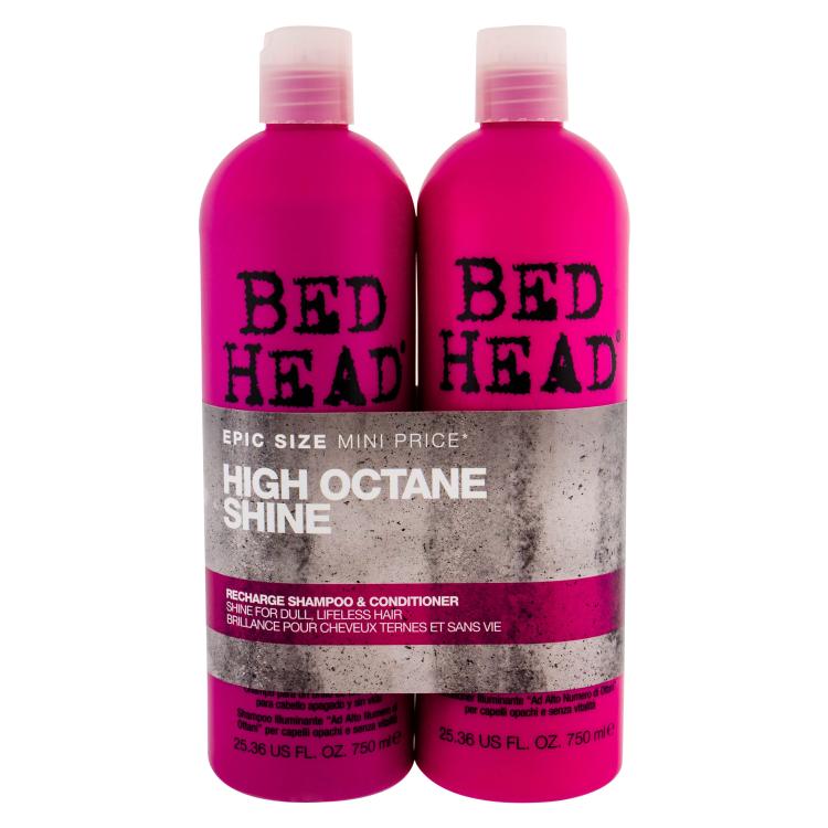 Tigi Bed Head Recharge High Octane Darilni set šampon 750 ml + balzam 750 ml