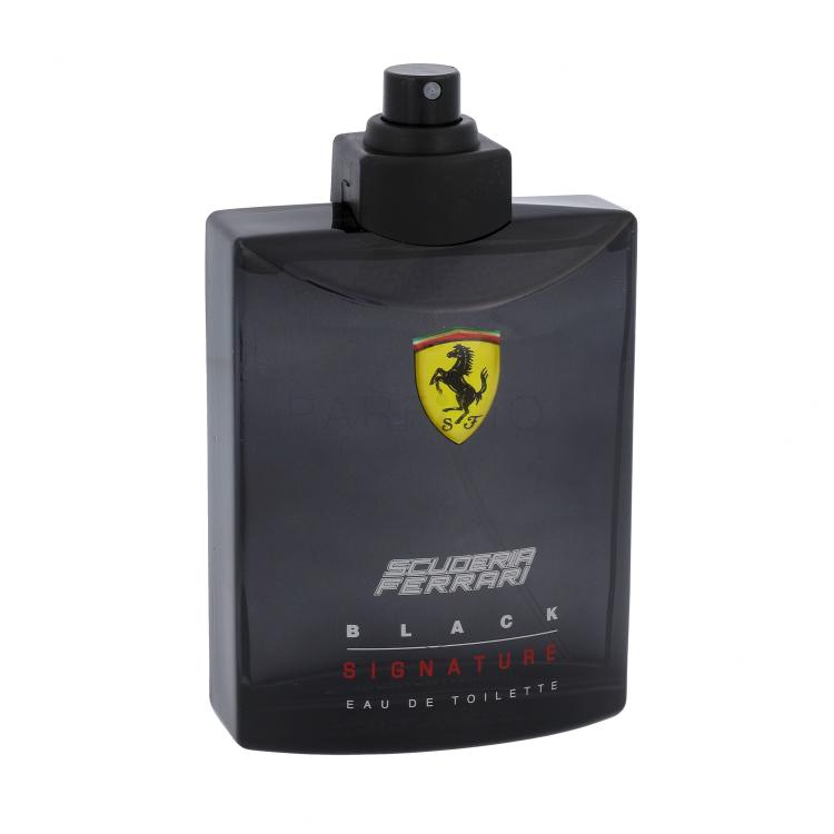 Ferrari Scuderia Ferrari Black Signature Toaletna voda za moške 125 ml tester