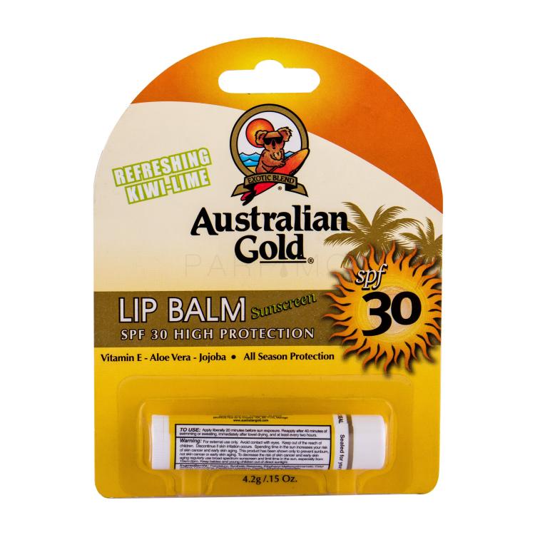 Australian Gold Sunscreen SPF30 Balzam za ustnice za ženske 4,2 g