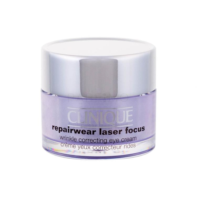 Clinique Repairwear Laser Focus Krema za okoli oči za ženske 15 ml