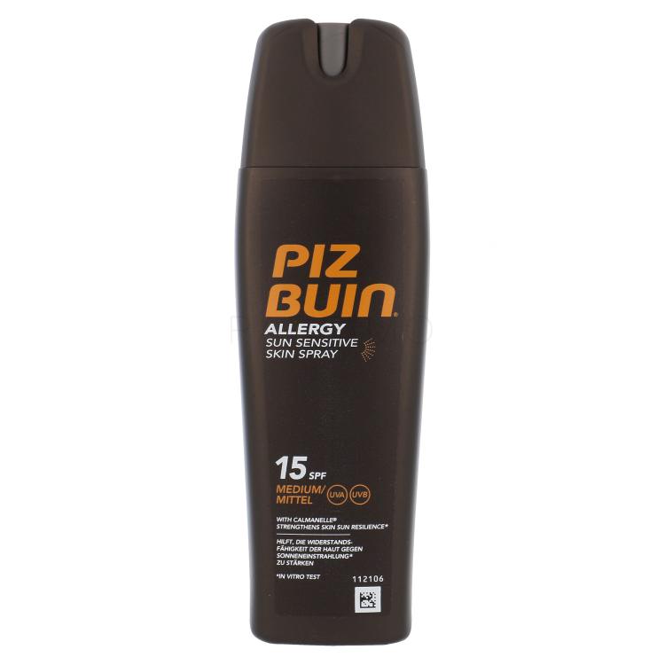 PIZ BUIN Allergy Sun Sensitive Skin Spray SPF15 Zaščita pred soncem za telo 200 ml