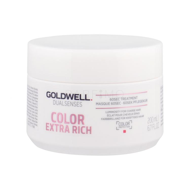 Goldwell Dualsenses Color Extra Rich 60 Sec Treatment Maska za lase za ženske 200 ml