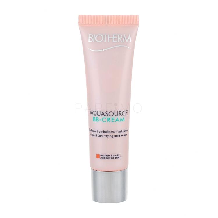 Biotherm Aquasource SPF15 BB krema za ženske 30 ml Odtenek Medium To Gold