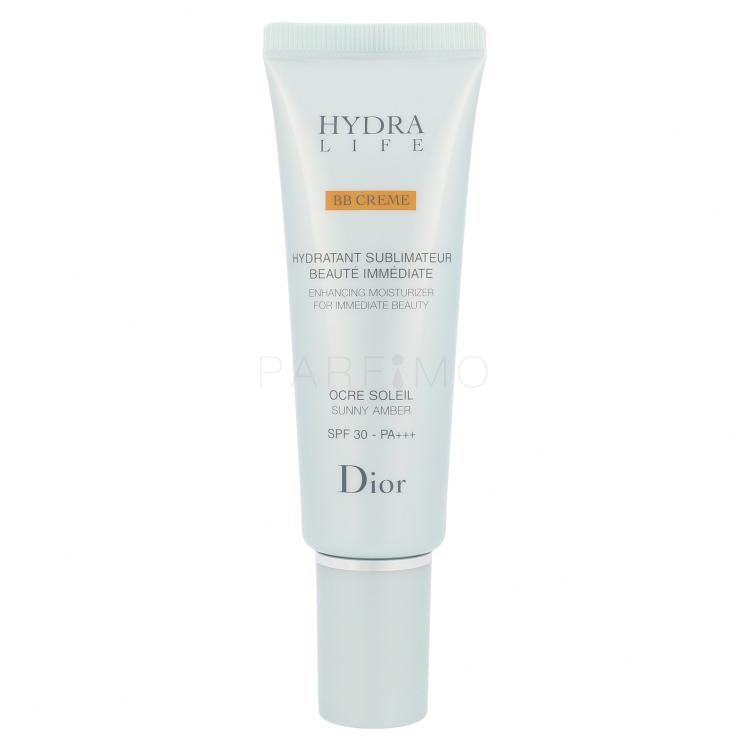 Christian Dior Hydra Life Enhancing Moisturizer SPF30 BB krema za ženske 50 ml Odtenek 03 Sunny Amber