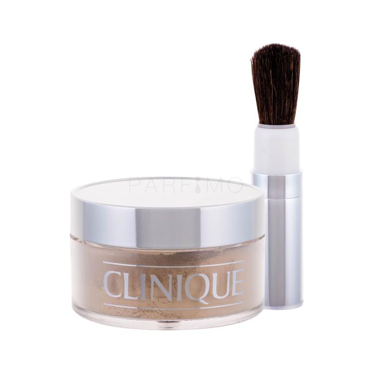 Clinique Blended Face Powder And Brush Puder v prahu za ženske 35 g Odtenek 20 Invisible Blend