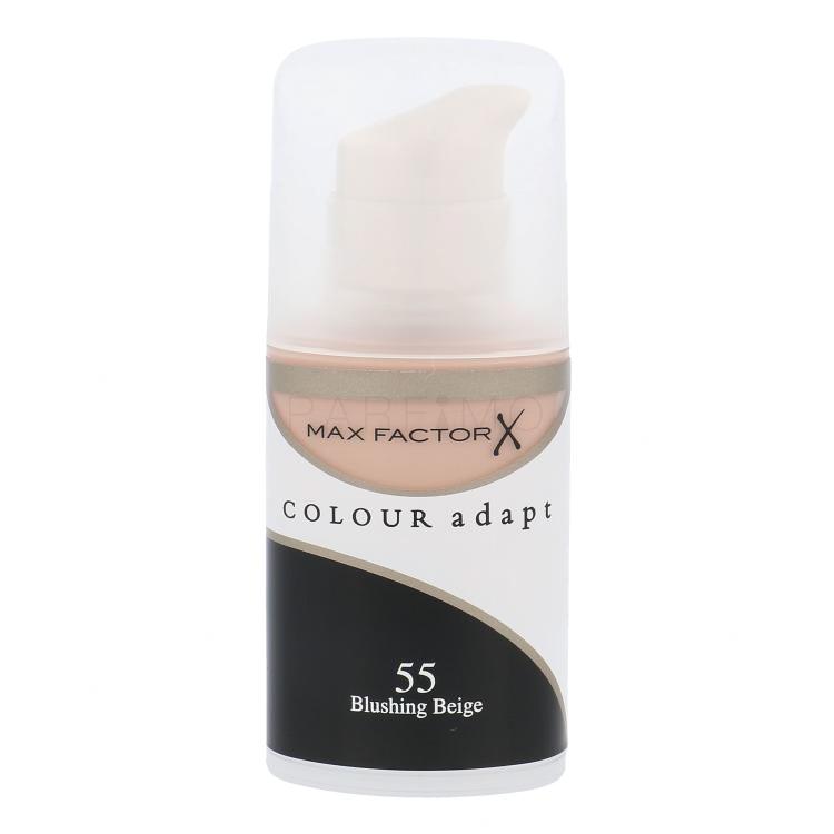 Max Factor Colour Adapt Puder za ženske 34 ml Odtenek 55 Blushing Beige