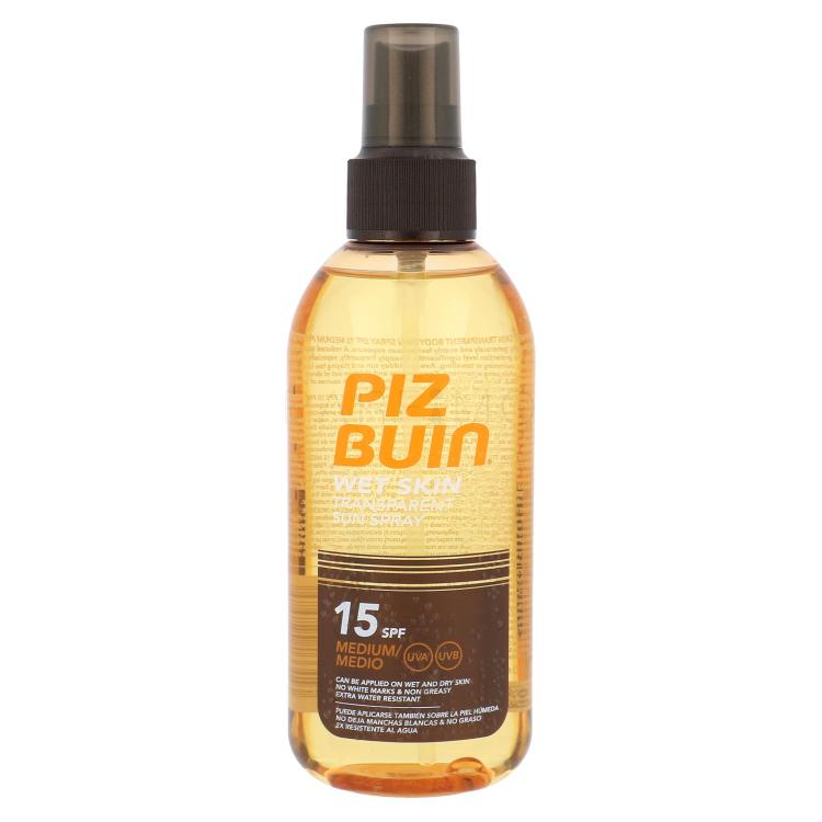 PIZ BUIN Wet Skin SPF15 Zaščita pred soncem za telo za ženske 150 ml