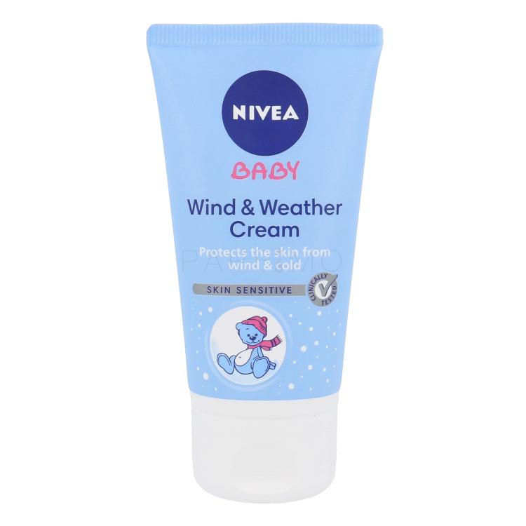 Nivea Baby Wind &amp; Weather Cream Dnevna krema za obraz za otroke 50 ml
